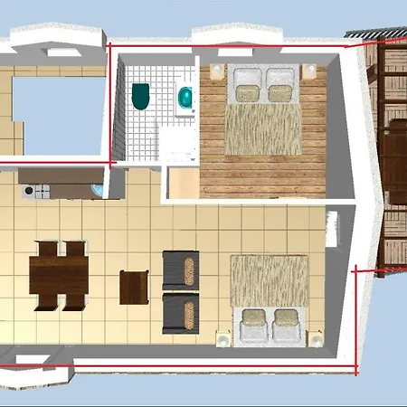 Two Brothers - 4 Apartman Zaostrog